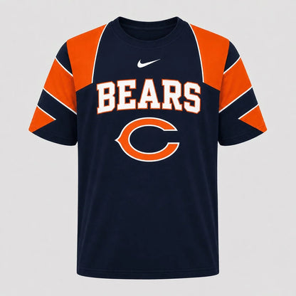 [SPECIAL OFFER] NEW CUSTOMIZED NFL26 CCB CHICAGO BEARS RAGLAN TEE