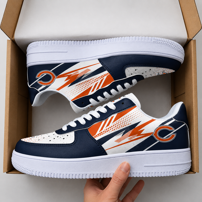 [SPECIAL OFFER] NEW CUSTOMIZED NFL26 CCB CHICAGO BEARS AF1 SNEAKERS