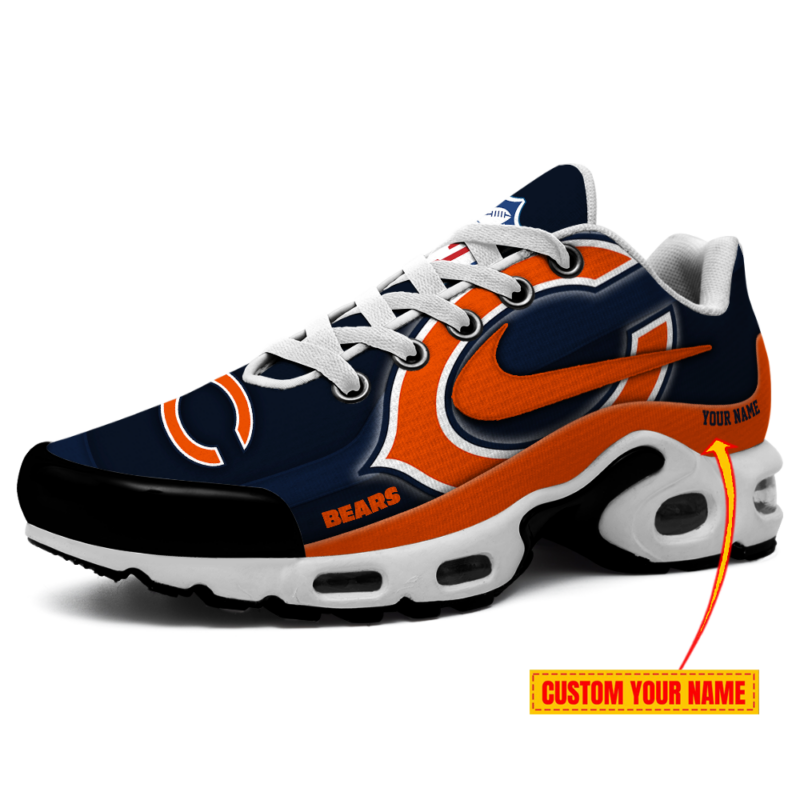 [SPECIAL OFFER] NEW CUSTOMIZED NFL26 CCB CHICAGO BEARS AIR MAX PLUS SNEAKERS