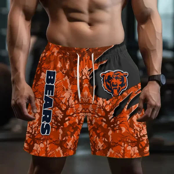 [SPECIAL OFFER] NEW CUSTOMIZED NFL26 CCB CHICAGO BEARS SHORT PANTS