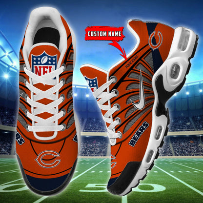 [SPECIAL OFFER] NEW CUSTOMIZED NFL26 CCB CHICAGO BEARS AIR MAX PLUS SNEAKERS