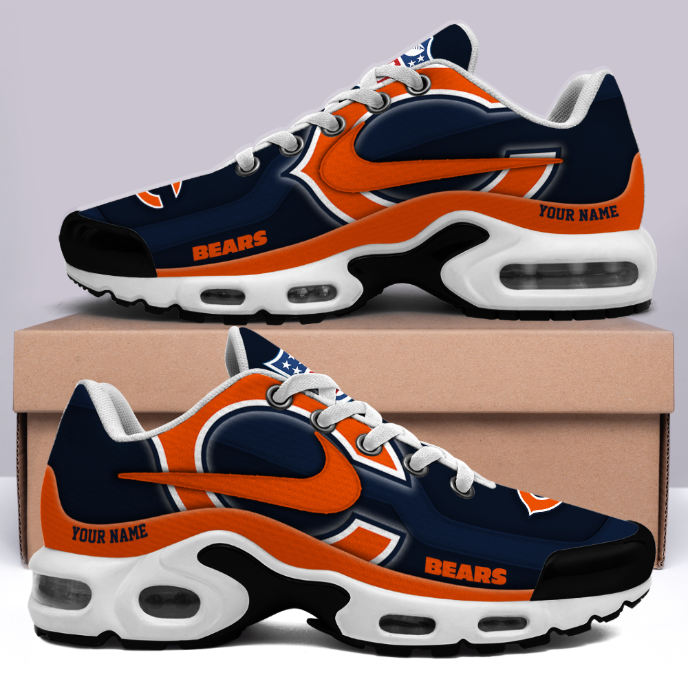 [SPECIAL OFFER] NEW CUSTOMIZED NFL26 CCB CHICAGO BEARS AIR MAX PLUS SNEAKERS