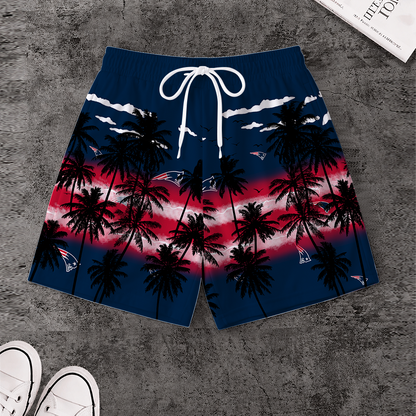 [SPECIAL OFFER] NEW CUSTOMIZED NFL27 NEP NEW ENGLAND PATRIOTS SHORT PANTS