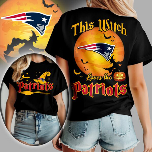 [SPECIAL OFFER] NEW CUSTOMIZED NFL27 NEP NEW ENGLAND PATRIOTS  HALLOWEEN T-SHIRT, HOODIE & ZIP HOODIE