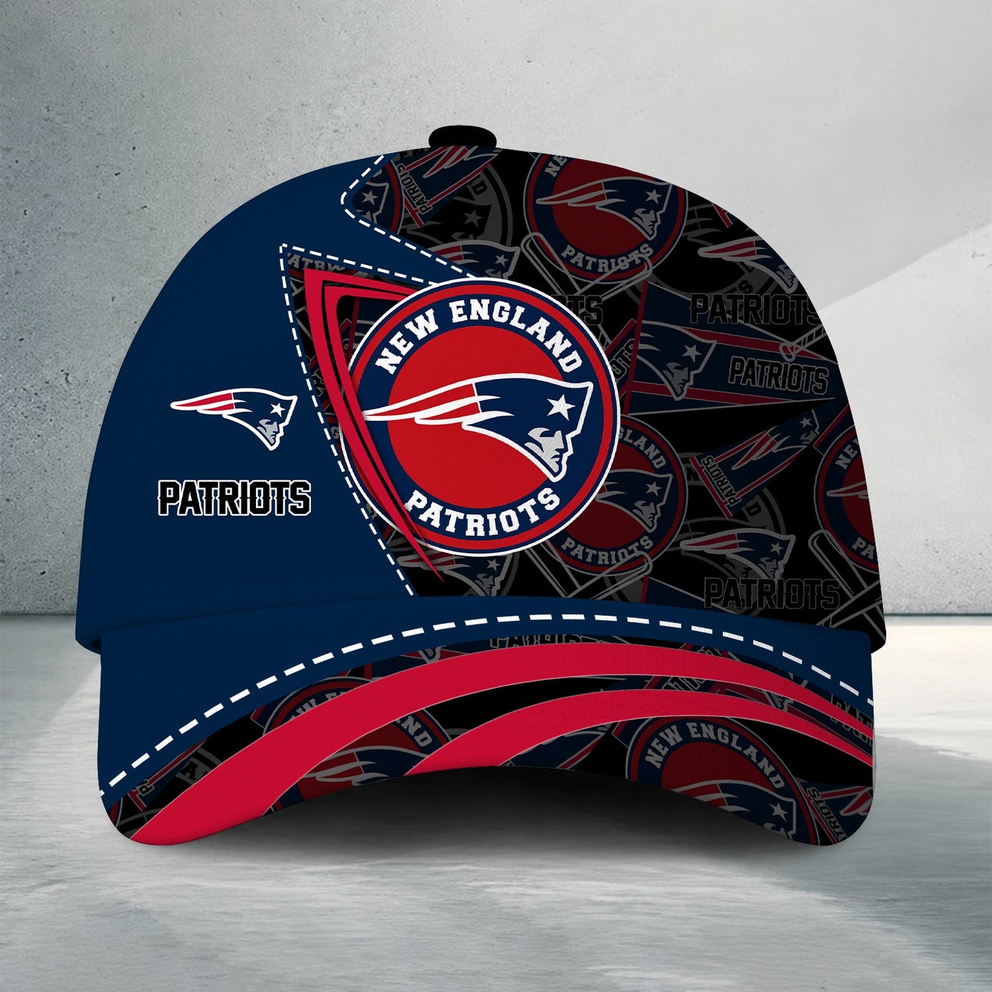 [SPECIAL OFFER] NEW CUSTOMIZED NFL27 NEP NEW ENGLAND PATRIOTSS CLASSIC CAP