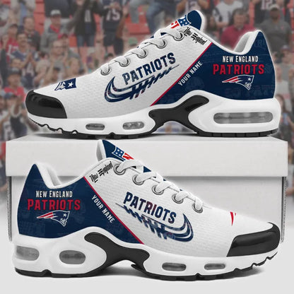 [SPECIAL OFFER] NEW CUSTOMIZED NFL27 NEP NEW ENGLAND PATRIOTS AIR MAX PLUS SNEAKERS