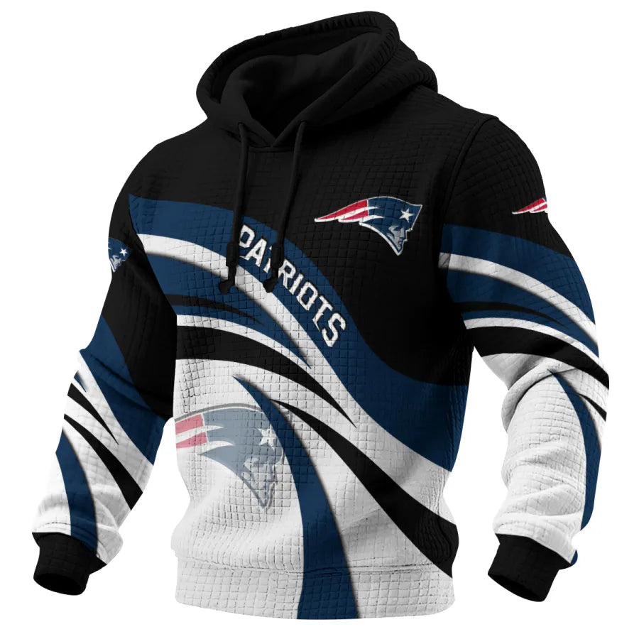 [SPECIAL OFFER] NEW CUSTOMIZED NFL27 NEP NEW ENGLAND PATRIOTS UNISEX HOODED SWEATSHIRT