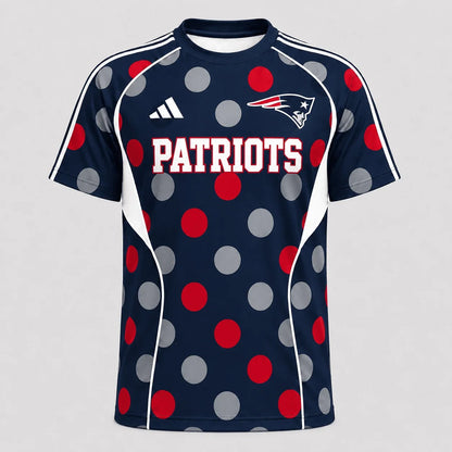 [SPECIAL OFFER] NEW CUSTOMIZED NFL27 NEP NEW ENGLAND PATRIOTS RAGLAN TEE