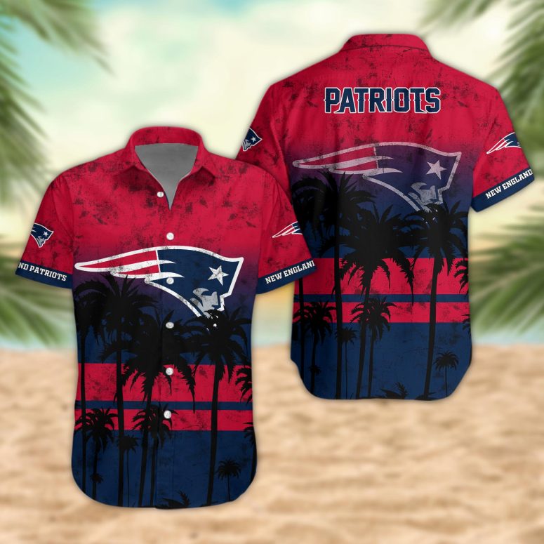 [SPECIAL OFFER] NEW CUSTOMIZED NFL27 NEP NEW ENGLAND PATRIOTS UNISEX HAWAIIAN SHIRT
