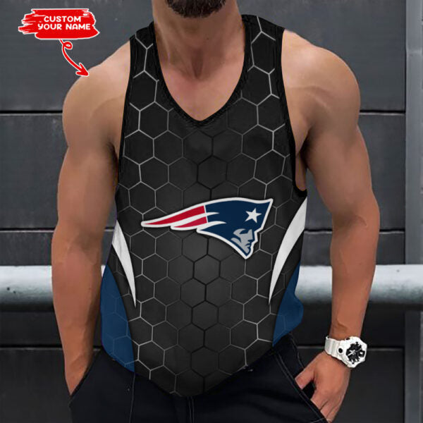 [SPECIAL OFFER] NEW CUSTOMIZED NFL27 NEP NEW ENGLAND PATRIOTS UNISEX TANK TOP