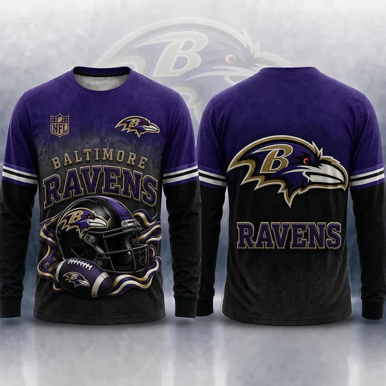 [SPECIAL OFFER] NEW CUSTOMIZED NFL28 BTR BALTIMORE RAVENS APPAREL