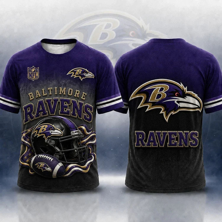 [SPECIAL OFFER] NEW CUSTOMIZED NFL28 BTR BALTIMORE RAVENS APPAREL