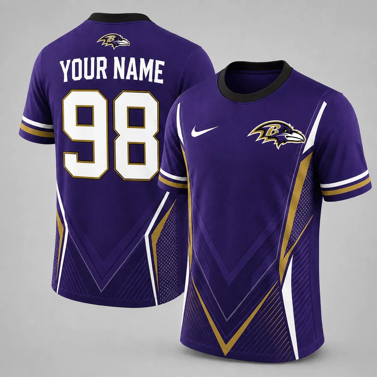 [SPECIAL OFFER] NEW CUSTOMIZED NFL28 BTR BALTIMORE RAVENS T-SHIRT, HOODIE & ZIP HOODIE