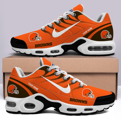 [SPECIAL OFFER] NEW CUSTOMIZED NFL29 CLB CLEVELAND BROWNS AIR MAX PLUS SNEAKERS