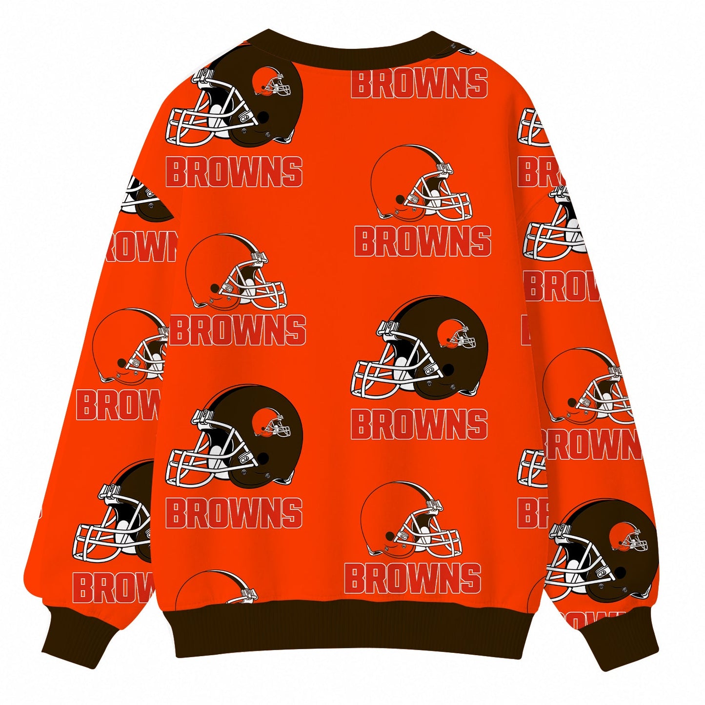 [SPECIAL OFFER] NEW CUSTOMIZED NFL29 CLB CLEVELAND BROWNS CARDIGAN