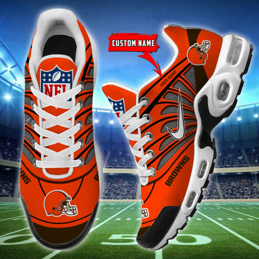 [SPECIAL OFFER] NEW CUSTOMIZED NFL29 CLB CLEVELAND BROWNS AIR MAX PLUS SNEAKERS
