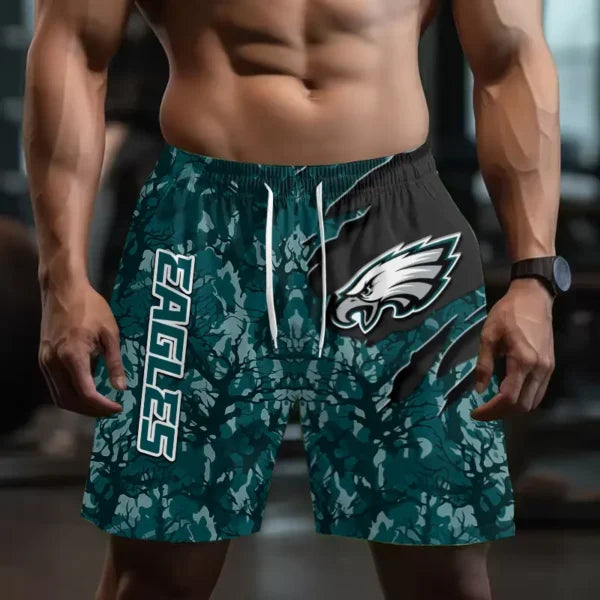 [SPECIAL OFFER] NEW CUSTOMIZED NFL02 PPE PHILADELPHIA EAGLES SHORT PANTS