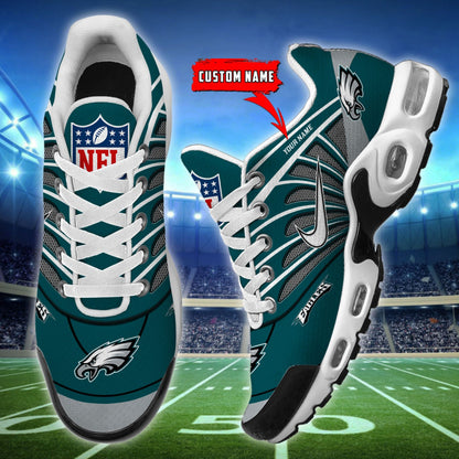 [SPECIAL OFFER] NEW CUSTOMIZED NFL02 PPE PHILADELPHIA EAGLES AIR MAX PLUS SNEAKERS