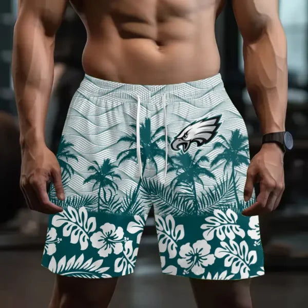 [SPECIAL OFFER] NEW CUSTOMIZED NFL02 PPE PHILADELPHIA EAGLES SHORT PANTS
