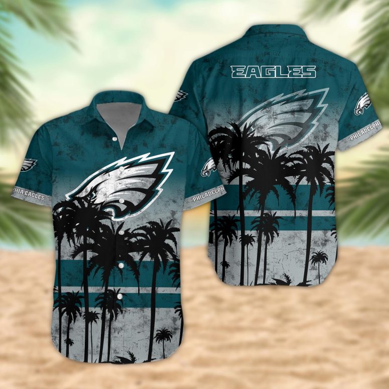 [SPECIAL OFFER] NEW CUSTOMIZED NFL02 PPE PHILADELPHIA EAGLES UNISEX HAWAIIAN SHIRT