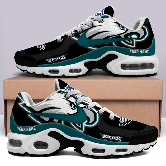 [SPECIAL OFFER] NEW CUSTOMIZED NFL02 PPE PHILADELPHIA EAGLES AIR MAX PLUS SNEAKERS