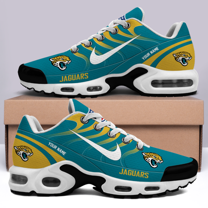 [SPECIAL OFFER] NEW CUSTOMIZED NFL30 JSJ JACKSONVILLE JAGUARS AIR MAX PLUS SNEAKERS