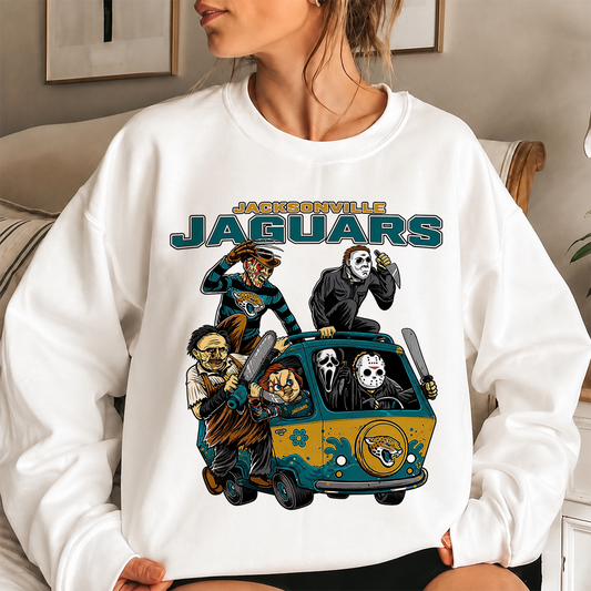 [SPECIAL OFFER] NEW CUSTOMIZED NFL30 JSJ JACKSONVILLE JAGUARS UNISEX SWEATSHIRT
