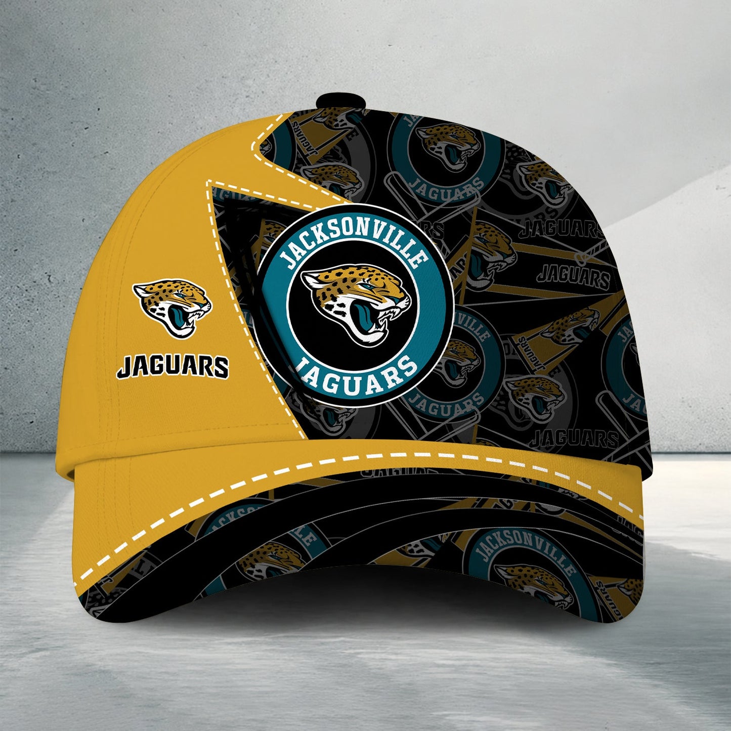 [SPECIAL OFFER] NEW CUSTOMIZED NFL30 JSJ JACKSONVILLE JAGUARS CLASSIC CAP