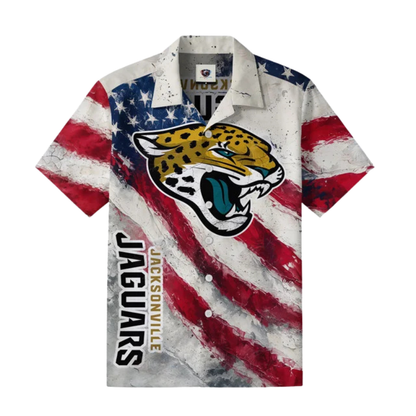[SPECIAL OFFER] NEW CUSTOMIZED NFL30 JSJ JACKSONVILLE JAGUARS UNISEX HAWAIIAN SHIRT