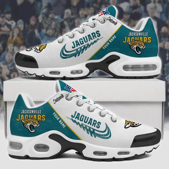 [SPECIAL OFFER] NEW CUSTOMIZED NFL30 JSJ JACKSONVILLE JAGUARS AIR MAX PLUS SNEAKERS