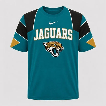 [SPECIAL OFFER] NEW CUSTOMIZED NFL30 JSJ JACKSONVILLE JAGUARS RAGLAN TEE