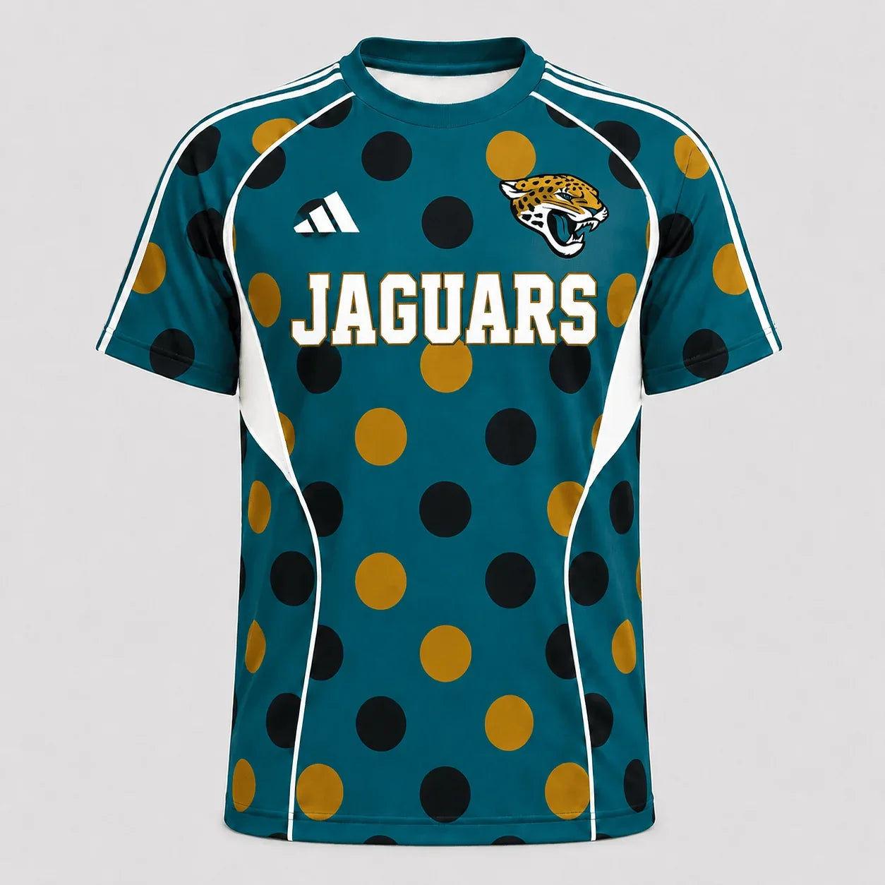 [SPECIAL OFFER] NEW CUSTOMIZED NFL30 JSJ JACKSONVILLE JAGUARS RAGLAN TEE