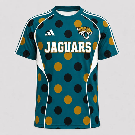 [SPECIAL OFFER] NEW CUSTOMIZED NFL30 JSJ JACKSONVILLE JAGUARS RAGLAN TEE