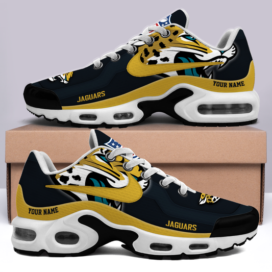 [SPECIAL OFFER] NEW CUSTOMIZED NFL30 JSJ JACKSONVILLE JAGUARS AIR MAX PLUS SNEAKERS