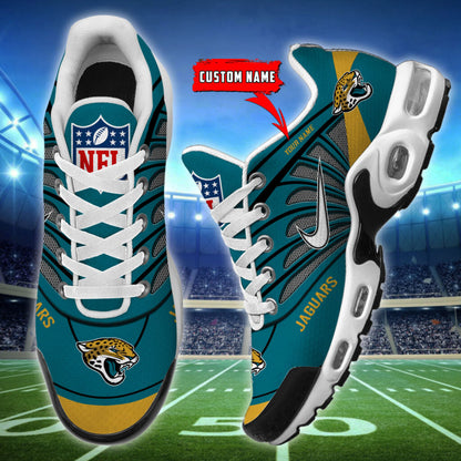 [SPECIAL OFFER] NEW CUSTOMIZED NFL30 JSJ JACKSONVILLE JAGUARS AIR MAX PLUS SNEAKERS