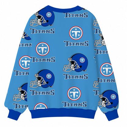 [SPECIAL OFFER] NEW CUSTOMIZED NFL31 TST TENNESSEE TITANS CARDIGAN