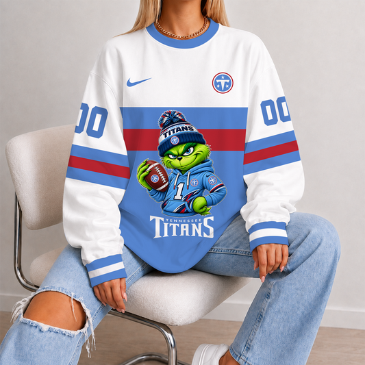 [SPECIAL OFFER] NEW CUSTOMIZED NFL31 TST TENNESSEE TITANS UNISEX SWEATSHIRT