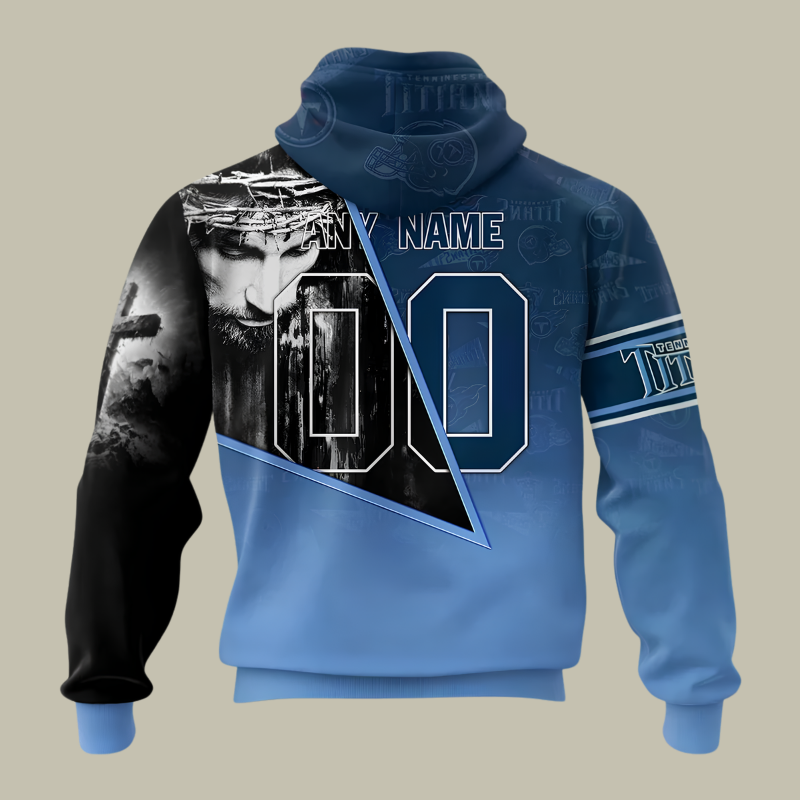 [SPECIAL OFFER] NEW CUSTOMIZED NFL31 TST TENNESSEE TITANS GOD'S BLESSING T-SHIRT, HOODIE & ZIP HOODIE
