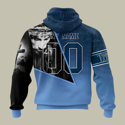 [SPECIAL OFFER] NEW CUSTOMIZED NFL31 TST TENNESSEE TITANS GOD'S BLESSING T-SHIRT, HOODIE & ZIP HOODIE
