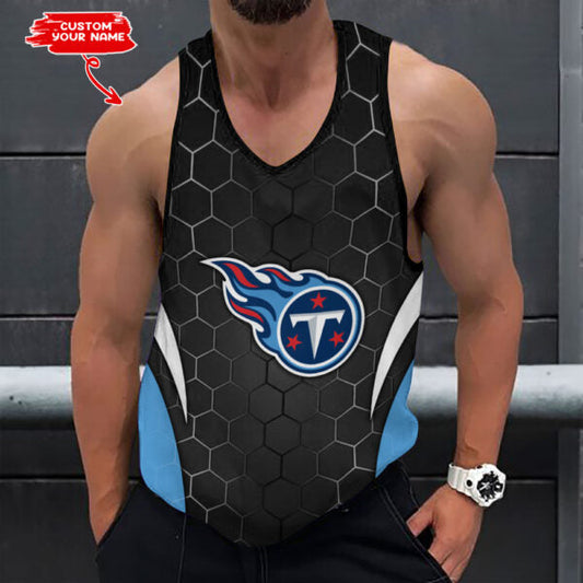 [SPECIAL OFFER] NEW CUSTOMIZED NFL31 TST TENNESSEE TITANS UNISEX TANK TOP
