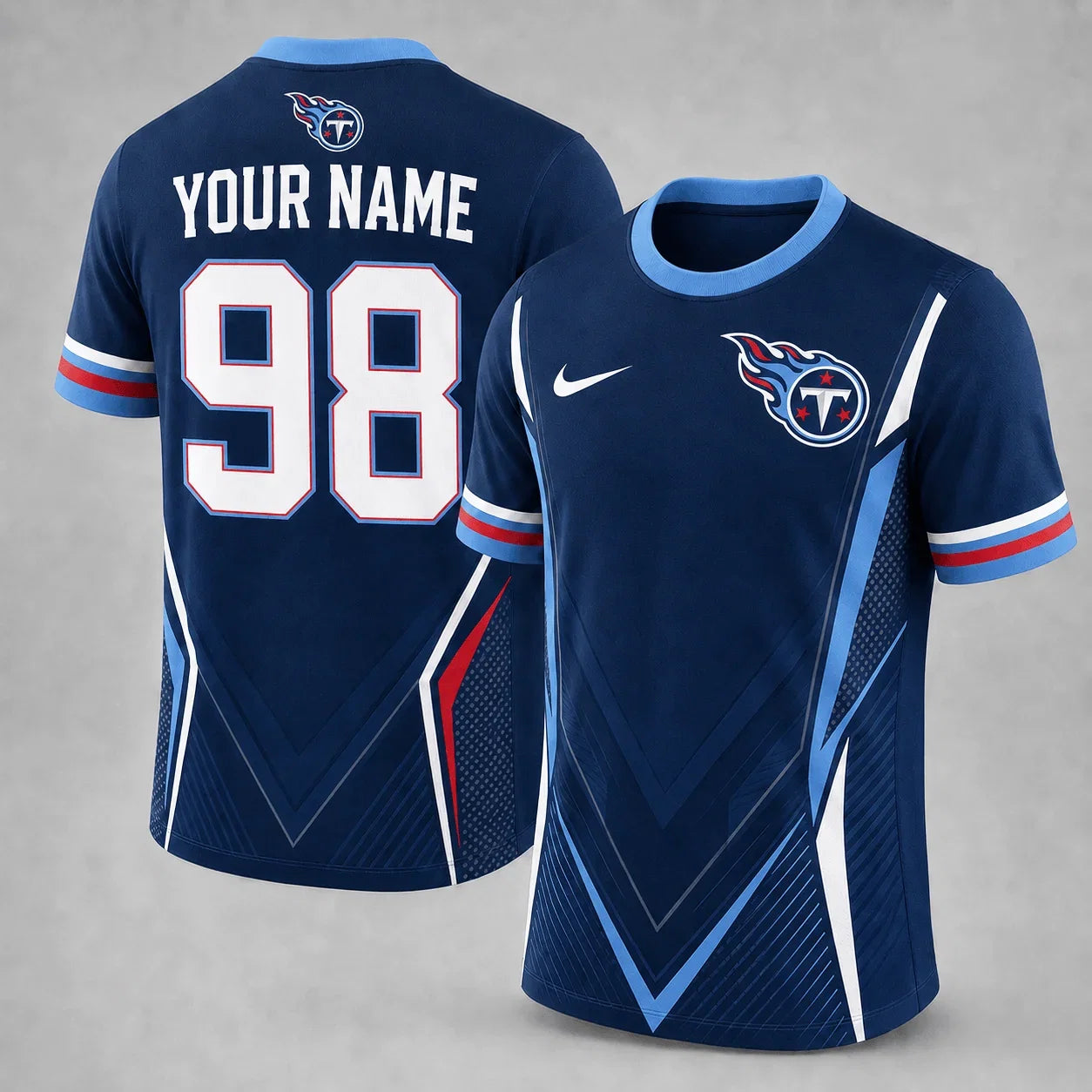 [SPECIAL OFFER] NEW CUSTOMIZED NFL31 TST TENNESSEE TITANS T-SHIRT, HOODIE & ZIP HOODIE