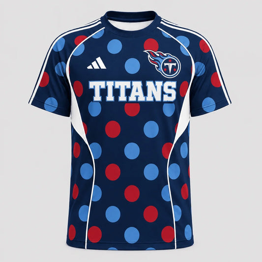 [SPECIAL OFFER] NEW CUSTOMIZED NFL31 TST TENNESSEE TITANS RAGLAN TEE