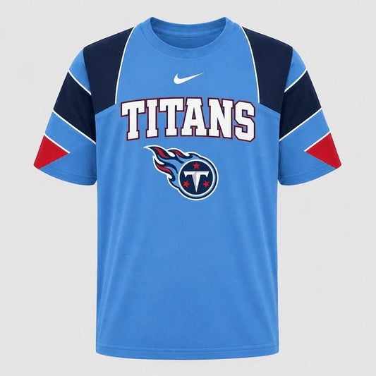 [SPECIAL OFFER] NEW CUSTOMIZED NFL31 TST TENNESSEE TITANS RAGLAN TEE