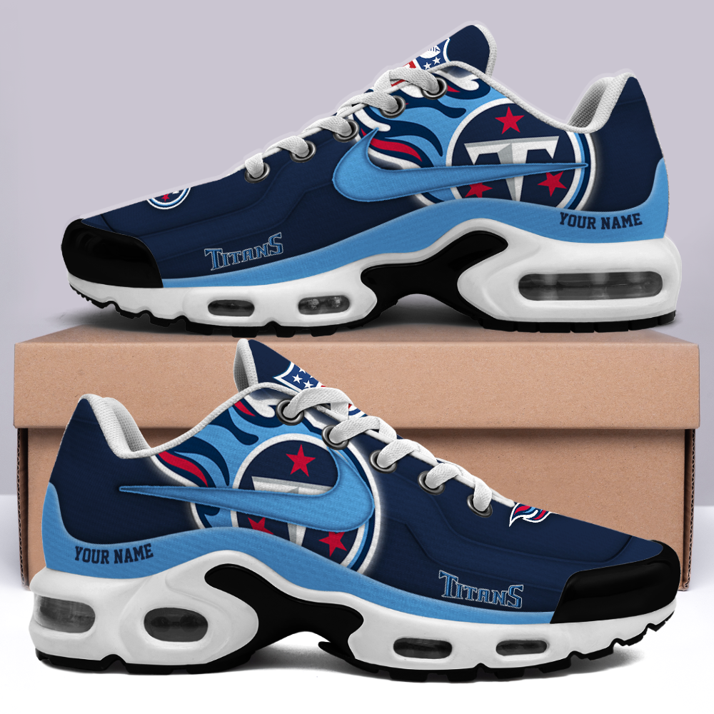 [SPECIAL OFFER] NEW CUSTOMIZED NFL31 TST TENNESSEE TITANS AIR MAX PLUS SNEAKERS