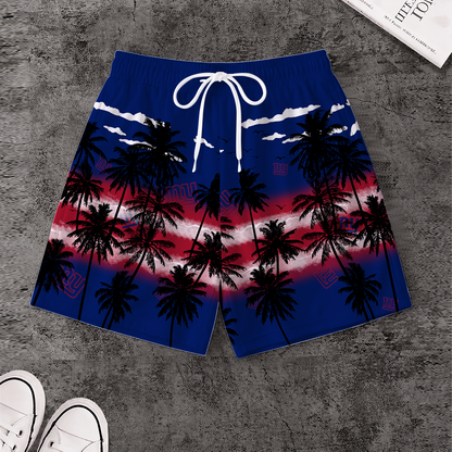 [SPECIAL OFFER] NEW CUSTOMIZED NFL32 NYG NEW YORK GIANTS SHORT PANTS