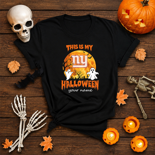 [SPECIAL OFFER] NEW CUSTOMIZED NFL32 NYG NEW YORK GIANTS  HALLOWEEN T-SHIRT, HOODIE & ZIP HOODIE