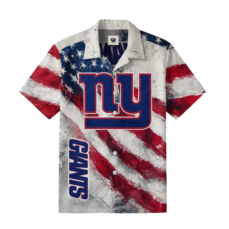 [SPECIAL OFFER] NEW CUSTOMIZED NFL32 NYG NEW YORK GIANTS UNISEX HAWAIIAN SHIRT