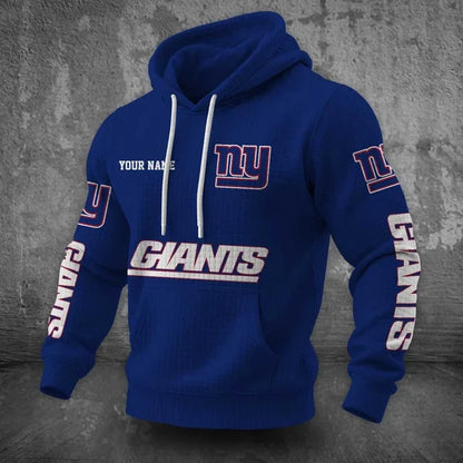 [SPECIAL OFFER] NEW CUSTOMIZED NFL32 NYG NEW YORK GIANTS UNISEX HOODED SWEATSHIRT