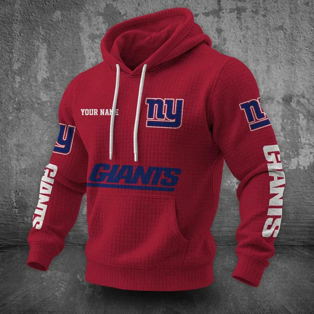 [SPECIAL OFFER] NEW CUSTOMIZED NFL32 NYG NEW YORK GIANTS UNISEX HOODED SWEATSHIRT
