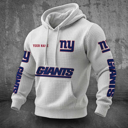 [SPECIAL OFFER] NEW CUSTOMIZED NFL32 NYG NEW YORK GIANTS UNISEX HOODED SWEATSHIRT